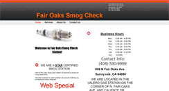 Desktop Screenshot of fairoakssmogtestonly.com